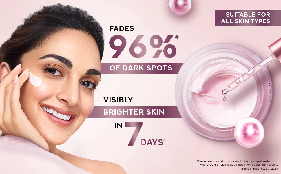 POND'S Bright Beauty Anti-Spot Serum Cream with Niacinamide and SPF 15 PA++, Fades Dark Spots - Image 22