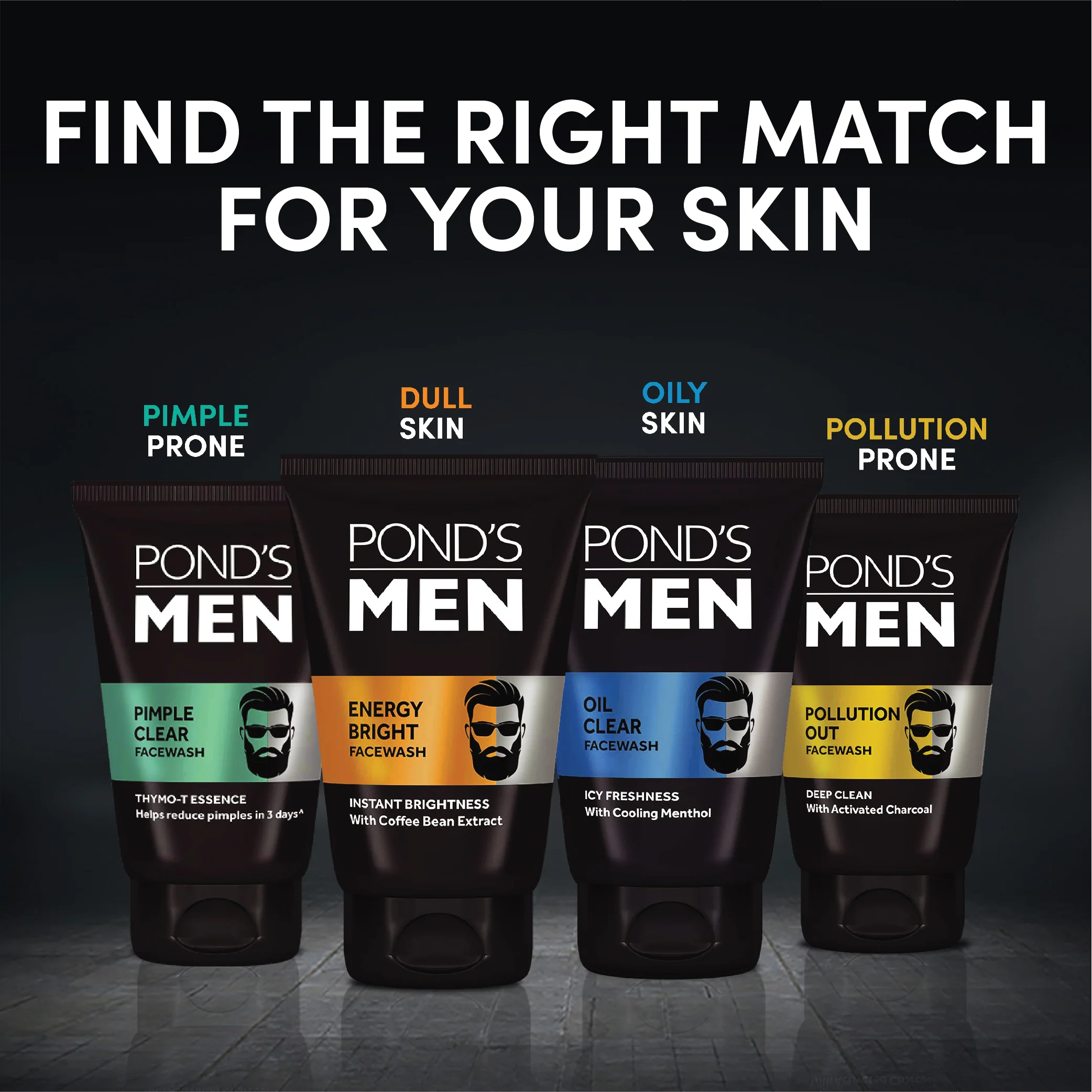 POND'S Men Pimple Clear Facewash With Thymo-T Essence, (100gm) - Image 7