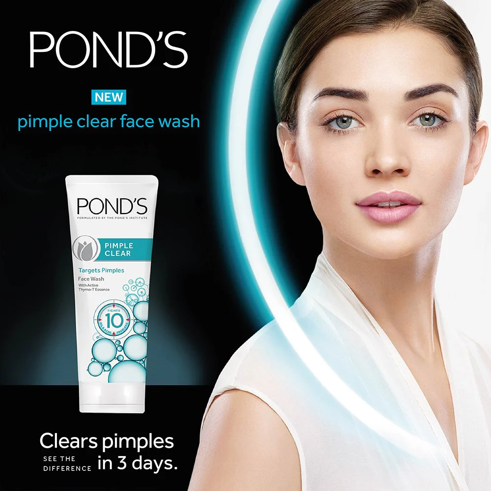 POND'S Pimple Clear Face Wash, Clears Pimple in 3 Days, (100gm) - Image 15