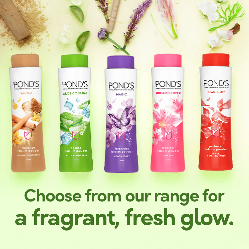 POND'S Aloe Cooling Talc, With 100% Natural Aloe vera extract - Image 7