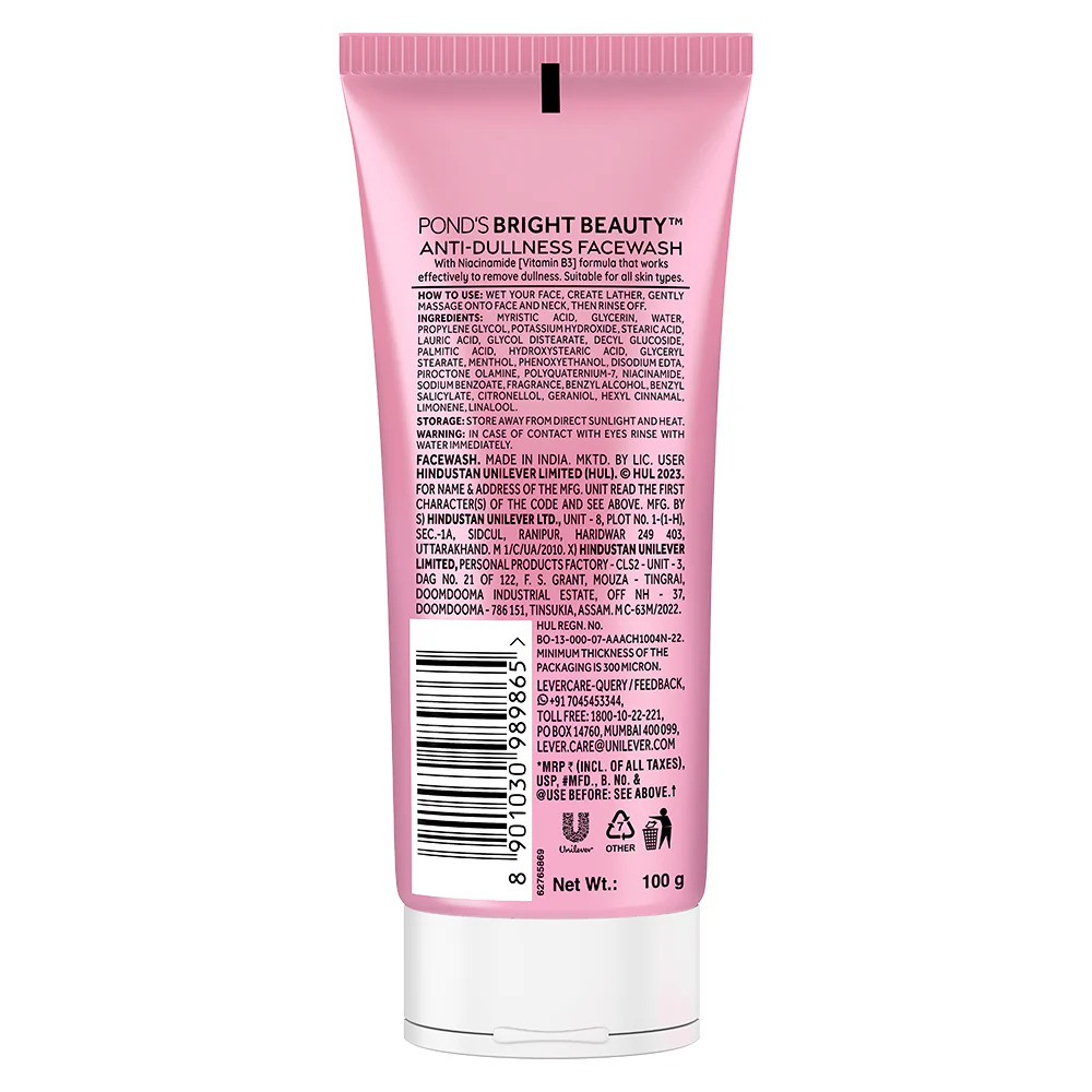 POND'S Bright Beauty Anti-Dullness Facewash with Vitamin B3 - Image 30
