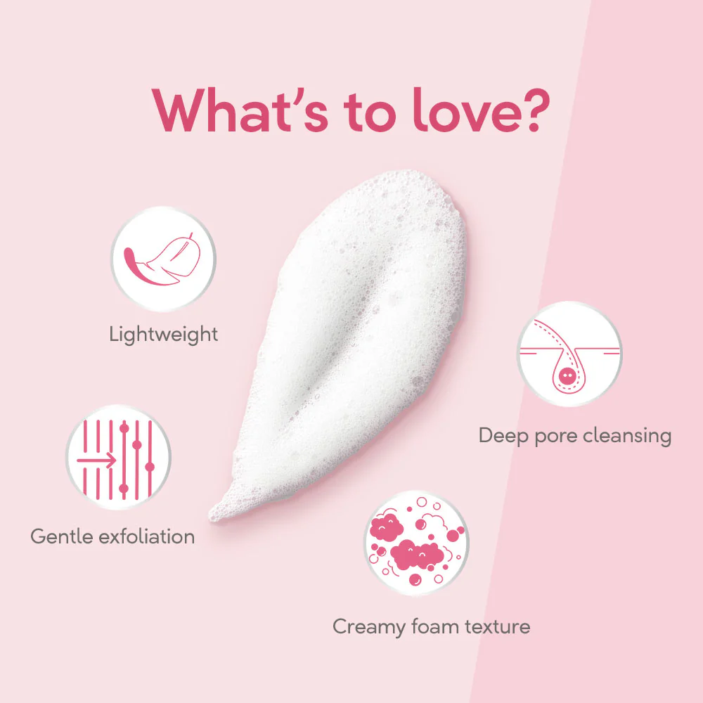 POND'S Bright Beauty Foaming Brush Facewash for Glowing Skin, Deep Clean Pores, All Skin Types (150 ml) - Image 5