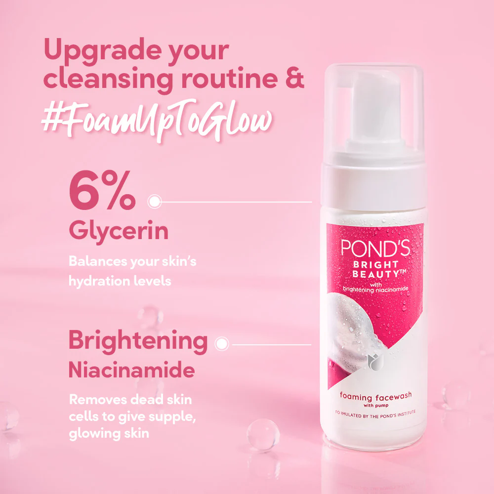 POND'S Bright Beauty Foaming Pump Facewash - Image 6