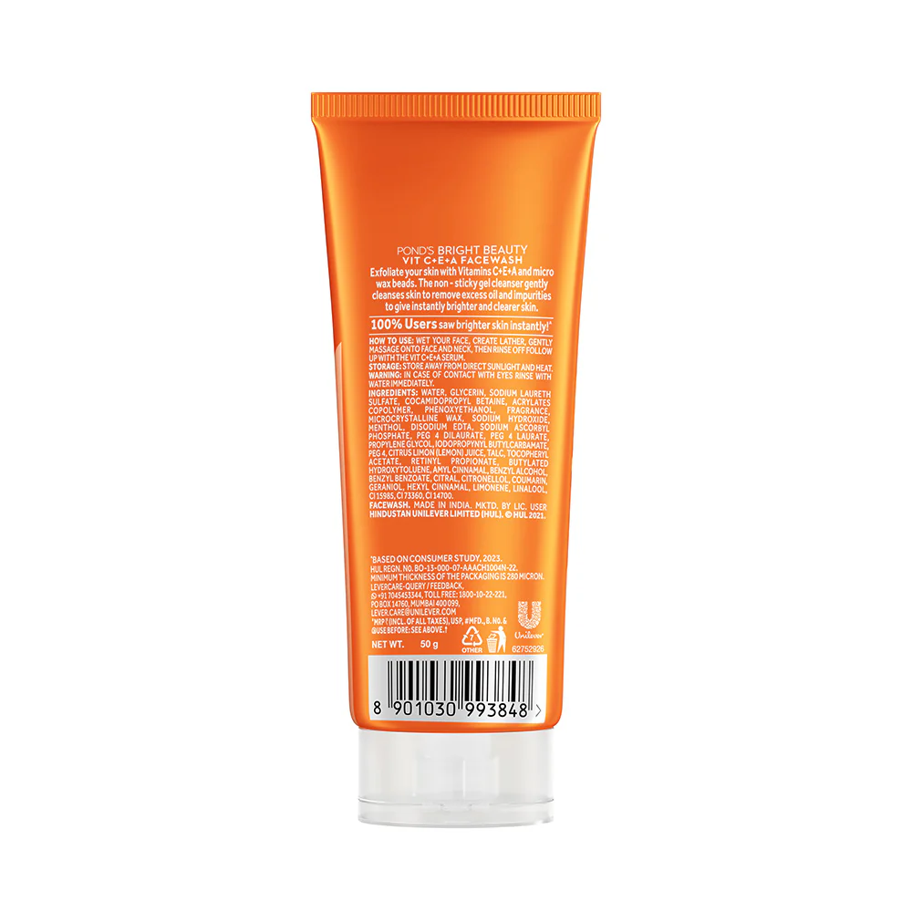 POND'S Bright Beauty Vit C+E+A Gel Face Wash - Image 15