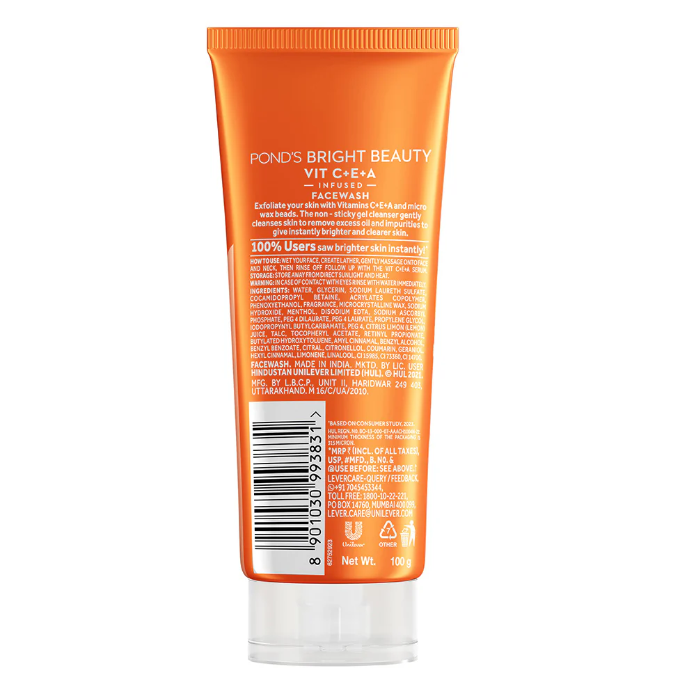 POND'S Bright Beauty Vit C+E+A Gel Face Wash - Image 8