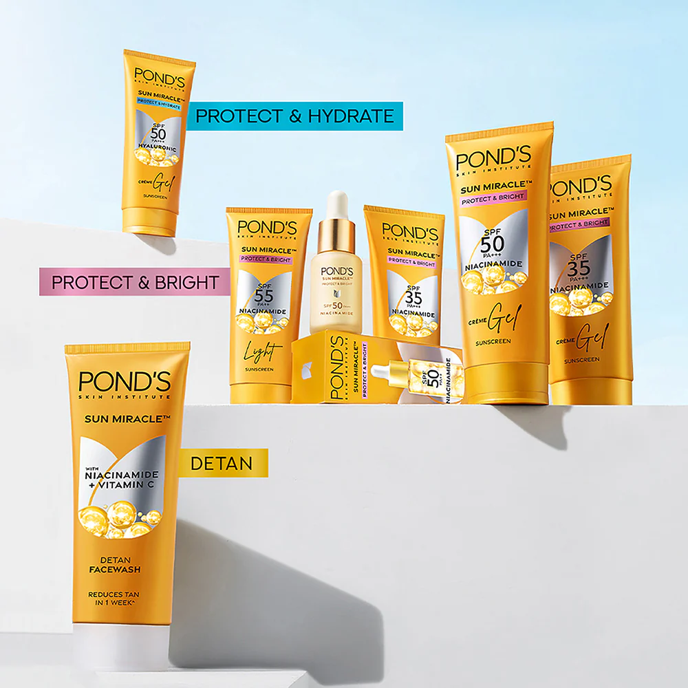 POND'S DeTan Facewash, With Niacinamide & Vitamin C, Reduces Tan in 7 Days, For All Skin Types,100g - Image 7