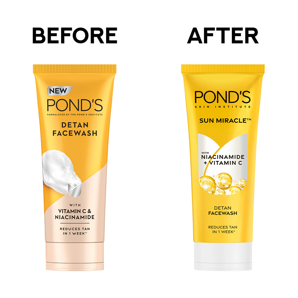 POND'S DeTan Facewash, With Niacinamide & Vitamin C, Reduces Tan in 7 Days, For All Skin Types,100g - Image 9