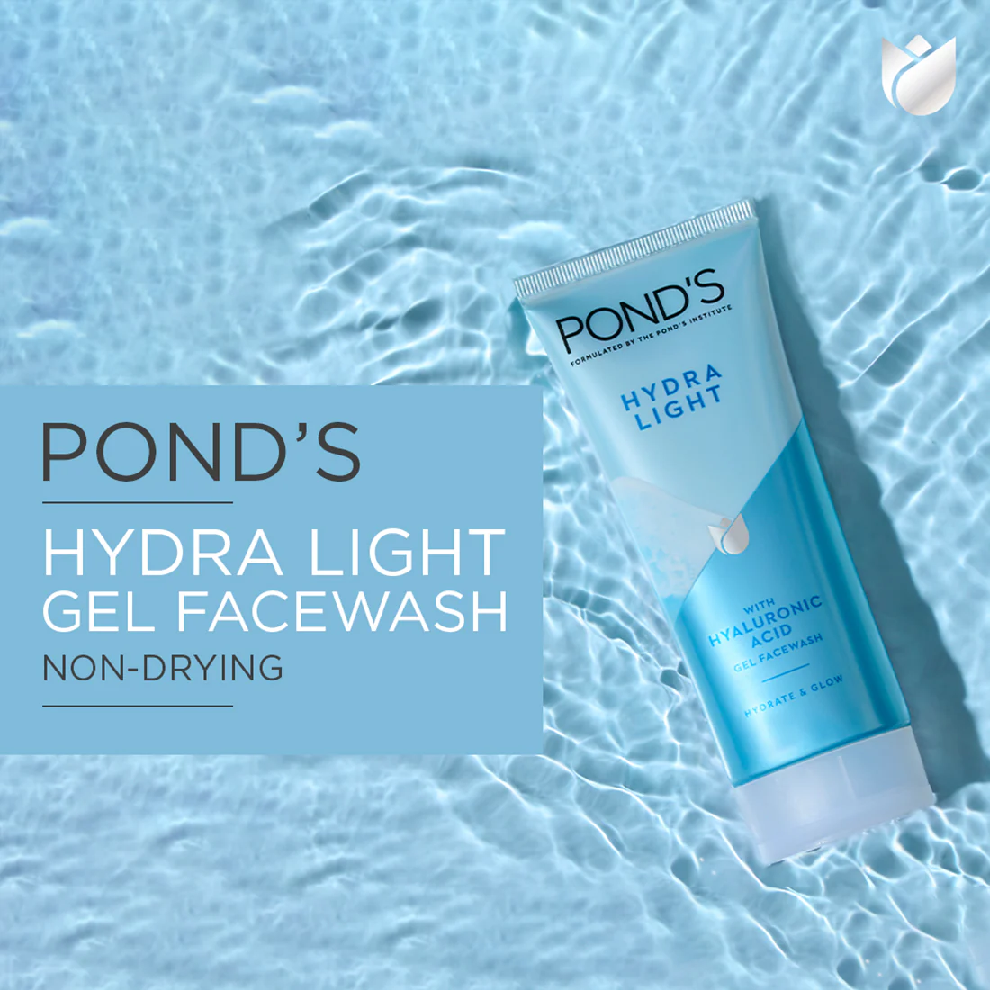 POND'S Hydra Light Hyaluronic Acid Hydrating Gel Facewash - Hydrate and Glow - Image 6
