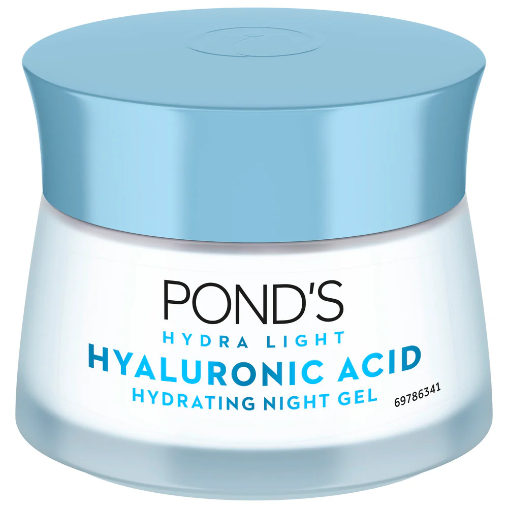 POND'S Hydra Light Hyaluronic Acid Hydrating Night Gel - Plumps Skin for 72 Hours - Image 3