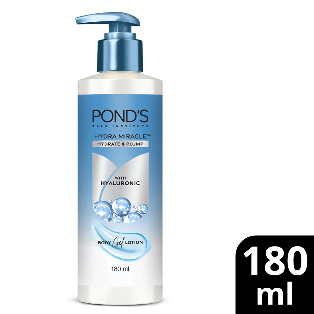 POND'S HYDRA MIRACLE HYALURONIC GEL BODY LOTION - PROTECT & HYDRATE WITH 1% HYA-NIA COMPLEX - Image 6