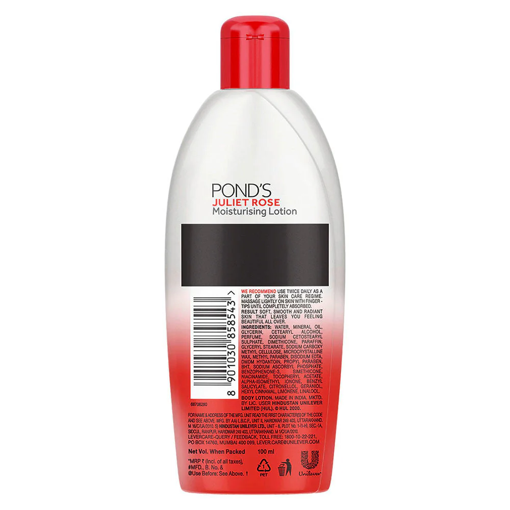 POND'S Juliet Rose Moisturising Body Lotion - 100 ml - Image 5