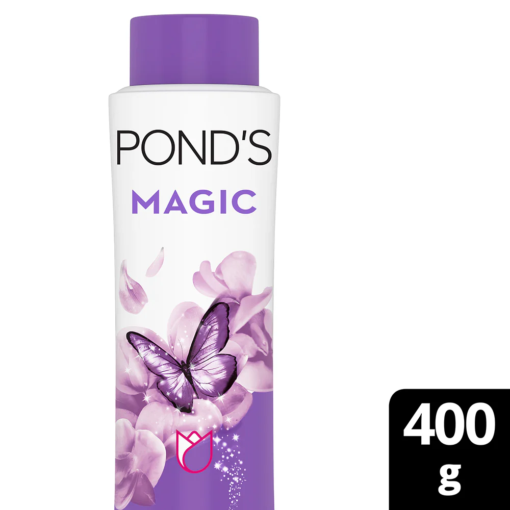 POND'S Magic Freshness Talcum Powder With Fragrance of Acacia Honey, (400 gm) - Image 3