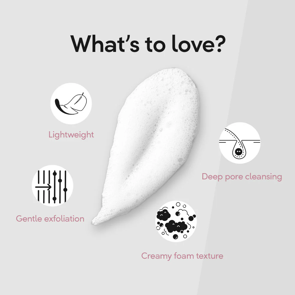 POND'S Pure Detox Foaming Brush Facewash for Clear Glow, Gentle Exfoliation, Deep Clean, All Skin Types (150 ml) - Image 5
