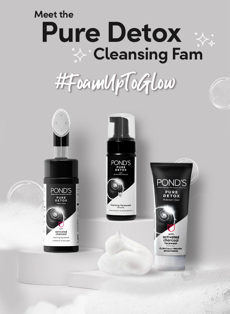 POND'S Pure Detox Foaming Pump Facewash 150ml - Image 6