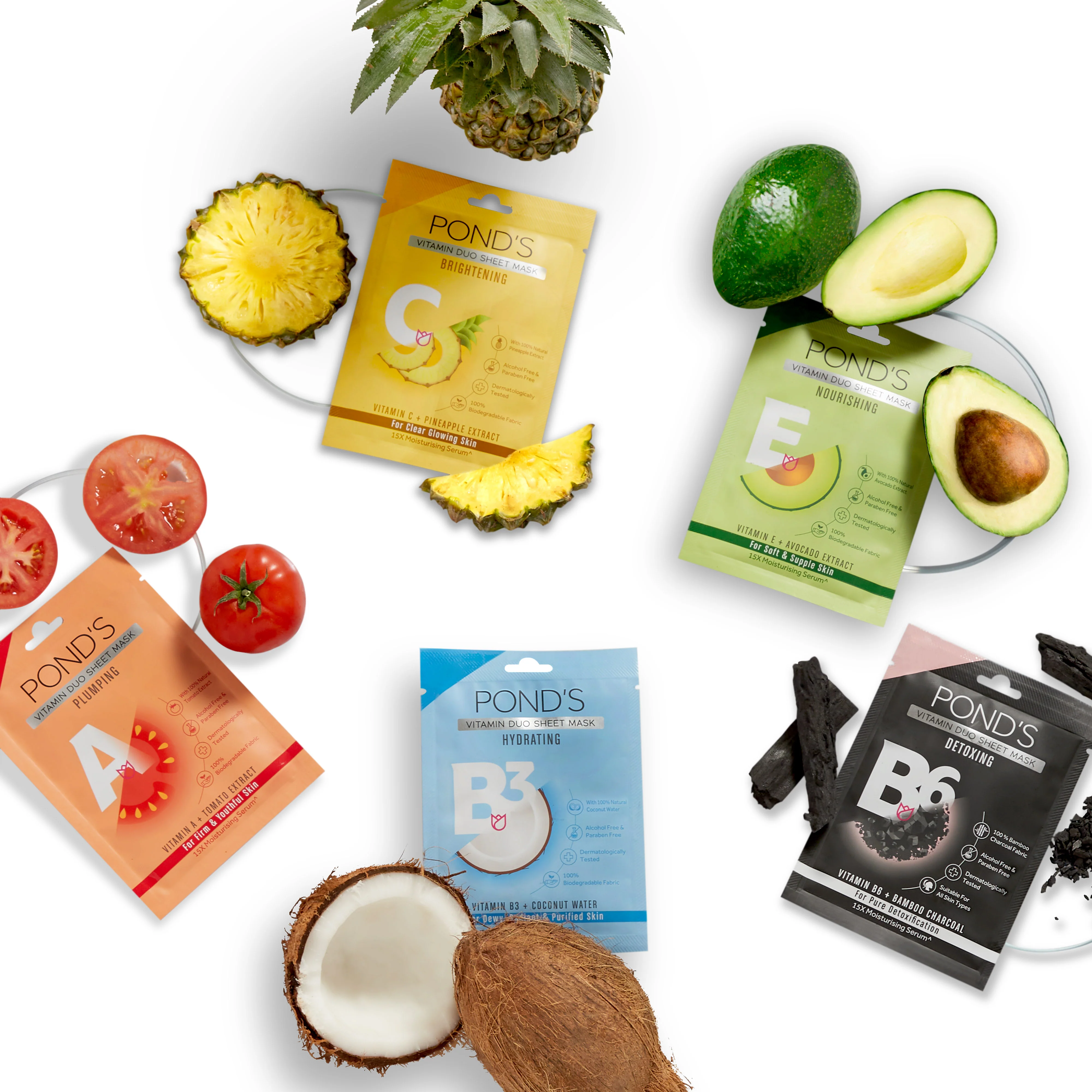 POND'S Vitamin C Brightening Sheet Mask With 100% Natural Pineapple - Image 7