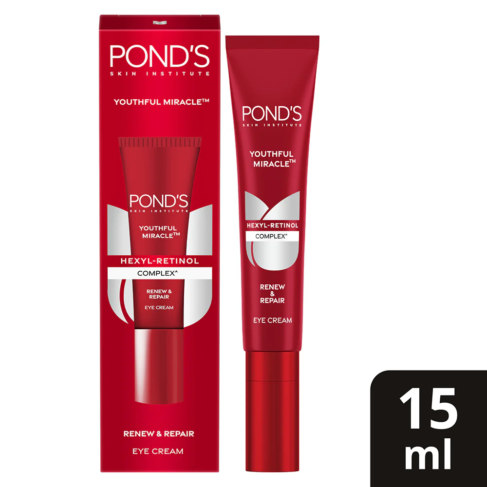 POND'S Youthful Miracle Hexyl Retinol, Renew & Repair Eye Cream - Image 3