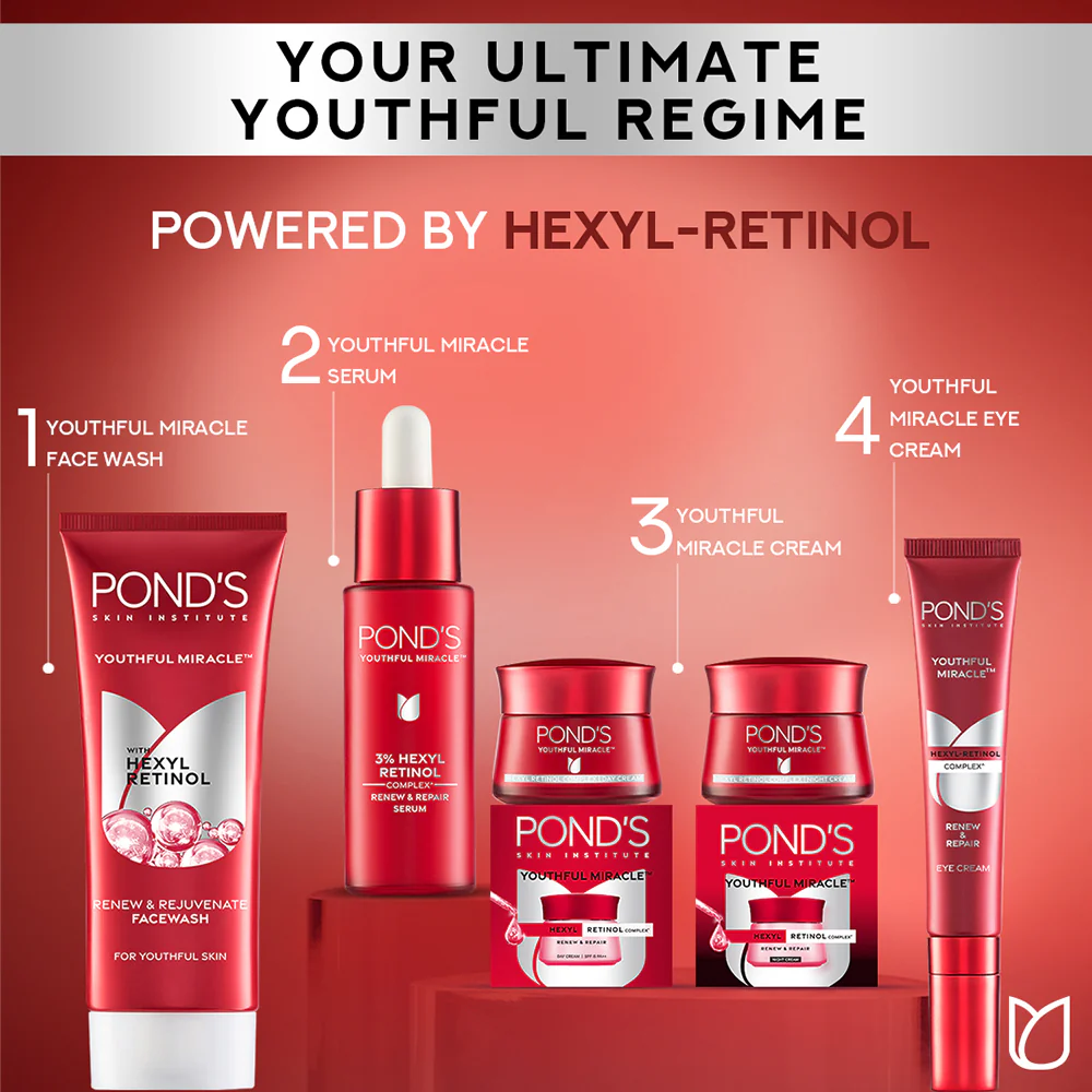 POND'S Youthful Miracle Hexyl Retinol, Renew & Repair Eye Cream - Image 6