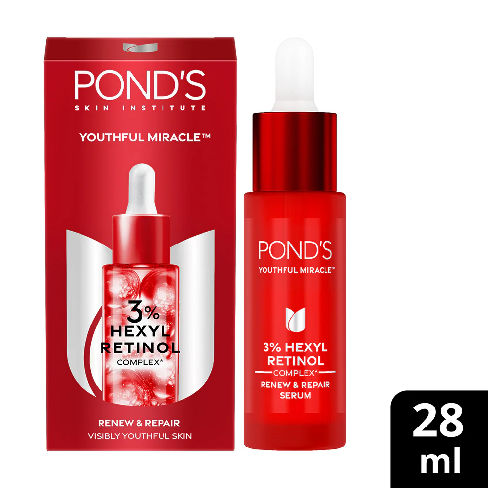 POND'S Youthful Miracle Hexyl Retinol, Renew & Repair Serum - Image 10