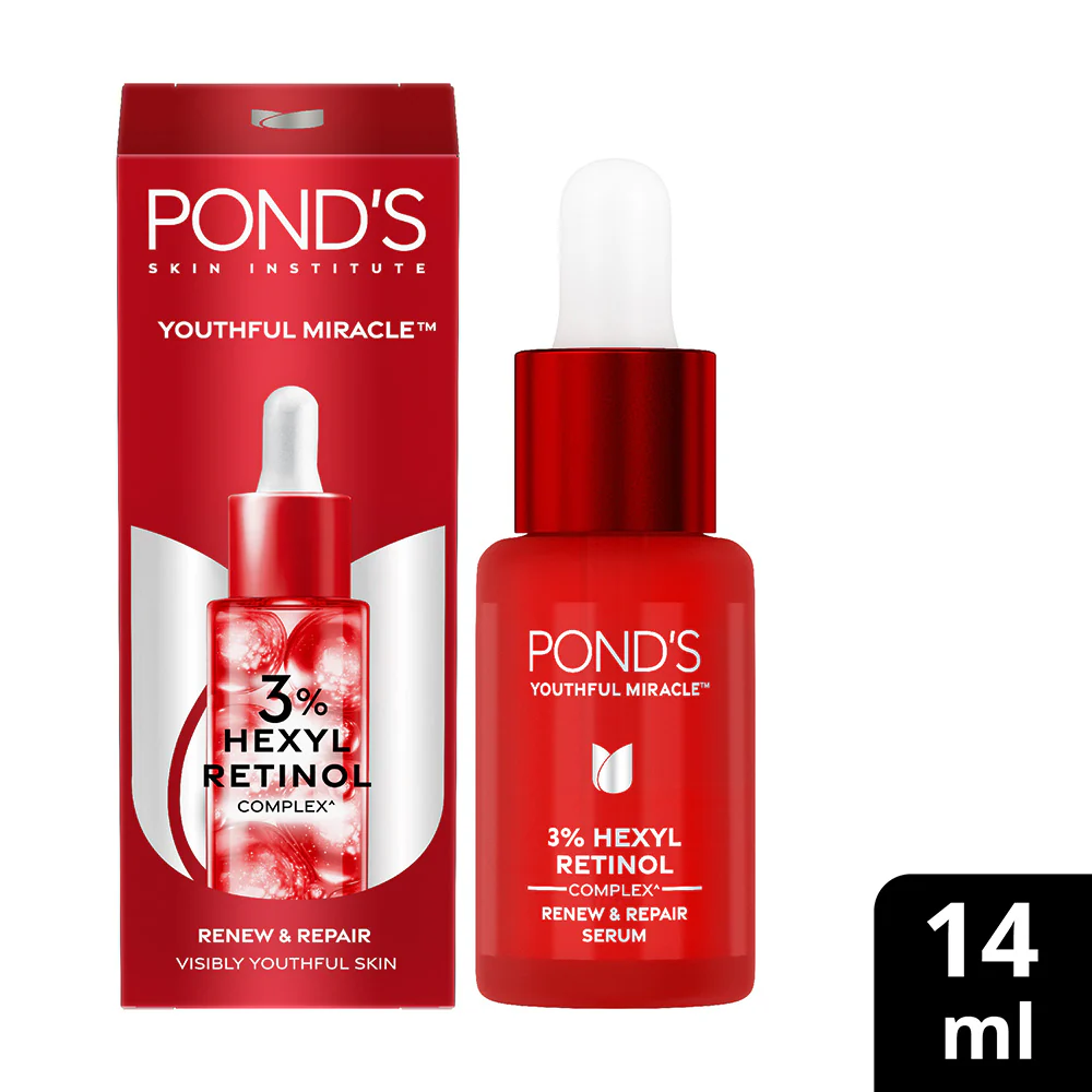 POND'S Youthful Miracle Hexyl Retinol, Renew & Repair Serum - Image 9