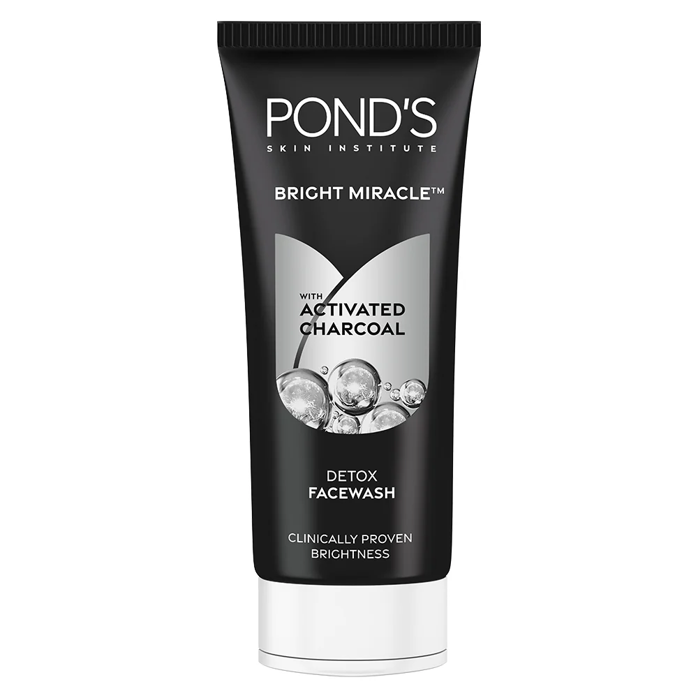 POND'S Bright Miracle Detox Facewash with 10X Power of Charcoal - Image 27