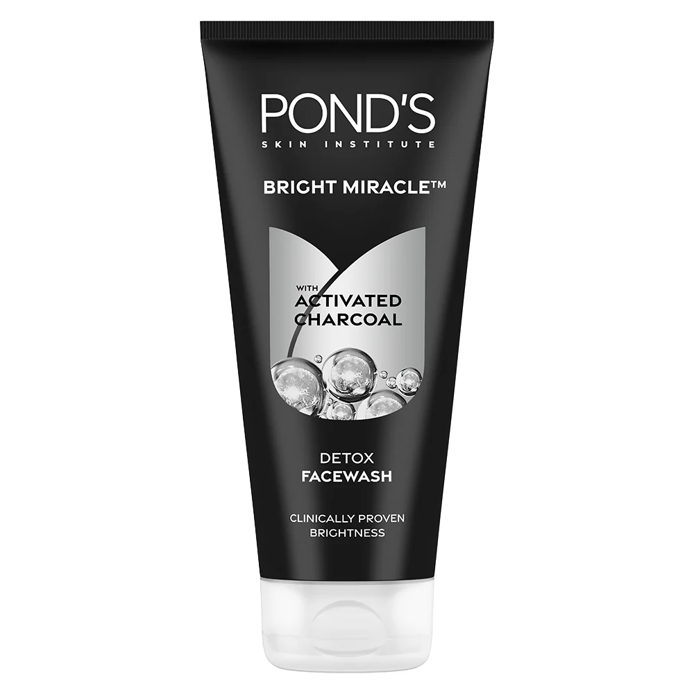 POND'S Bright Miracle Detox Facewash with 10X Power of Charcoal - Image 3