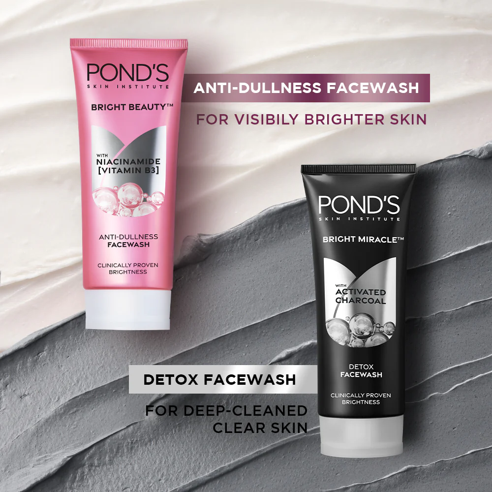 POND'S Bright Miracle Detox Facewash with 10X Power of Charcoal - Image 34