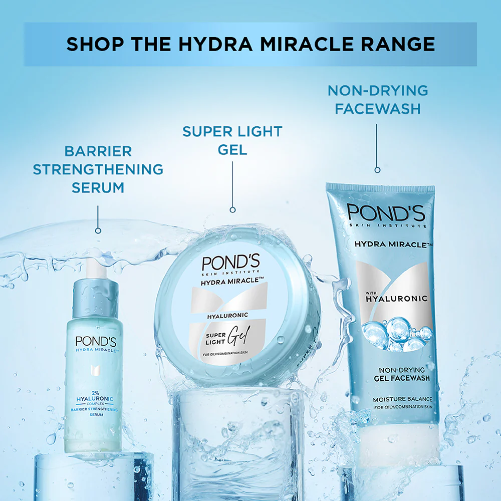 POND'S Super Light Gel Oil-Free Moisturize with Hyaluronic Acid & Vitamin E 48HR Hydration - Image 18